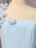 Slimming Patchwork Appliques Solid Dress for Women Square Collar Sleeveless High Waist Bodycon Sexy Evening Dresses Female