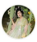 Olive Girl Hanfu Dress 2026 S-XL XS-3XL Plus Size Ren Faire Dress Hanfu Chinese Dress Traditional Chinese Clothing Chinese Heritage Fashion Women