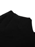 Asymmetrical Solid Knitting Sweater For Women Irregular Collar Long Sleeve Hollow Out Pullovers Female Fashion 2023