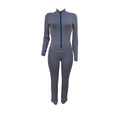 Fitness Women's Set Full Sleeve Jacket and Jogger Pants Suit  Autumn winter Active Two 2Piece Sets Outfits Tracksuit