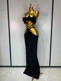 Women Sexy Halter Backless Maxi Long Bodycon Bandage Dress 2026 Evening Nightclub Birthday Party Cocktail Homecoming Dress