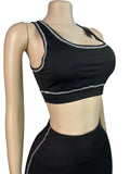 Casual 3 Piece Set Women Tracksuit Elastic Vest+Zip Jacket+Leggings Matching Street Sporty Fitness Street Shapewear