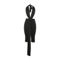 Patchwork Halter Romper Women Ribbon Sleeveless Elastic Backless Workout Activewear Midnight Activity Slim Playsuits