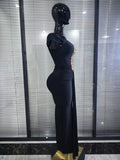 Red Black Women Sexy Off the Shoulder Shining Golden Sequins Bodycon Long Bandage Dress Elegant Evening Party Cocktail Wear
