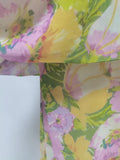 Summer Beach Floral Printing Dress for Women Strapless Sleeveless Spliced Folds Tiered Long Dresses Female Clothing