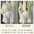 Olive Girl Green Hanfu Dress 2026 S-L XS-3XL Plus Size Hanfu Chinese Dress Traditional Chinese Clothing Chinese Heritage Fashion Women