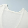 Backless Knitted Sweater Female Loose Sexy Long Sleeve Pullover Top Casual Women's Knitwear Top Solid Autumn New