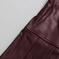 Solid Two Piece Set for Women Lapel Long Sleeve Coat Hihg Waist Temperament Skirts Female Fashion New