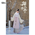Ming Dynasty Autumn Winter Hanfu Chinese Dress Women's Clothing Horse Face Skirt Set Original Hanfu Cosplay Party Princess