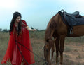 Olive Girl Red Embroidered Hanfu Dress for Ren Faire 2026 Fairycore Photoshoot S-L XS-3XL Plus Size Hand Embroidered Flowing Sleeve Ren Faire Dress Hanfu Chinese Dress Traditional Chinese Clothing Chinese Heritage Fashion Women