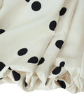 White Spliced Folds Two Piece Set Female V Neck Sleeveless Top Gentle Elegant Women's Skirt Sets Summer Fashion New