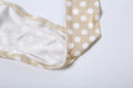 Hottie Polka Dot 2-Piece Set Women Halter Chest Wrapped Backless Top+Ruched Peach Hip Pants Stretch Skinny Clubwear