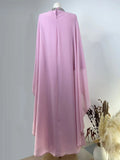 Women Diamond Shawl Design Abaya Eid Mubarek Muslim Dresses Robe Long Sleeve Vestidos Fashion Abayas For Women Isamic Clothing