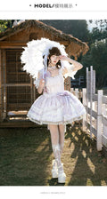 Olivegirl Lolita Style Sweet Ballet Cute Girl Lady Dress Fairy Heavy Industry Lace Birthday Party Princess Dress Jsk for Women