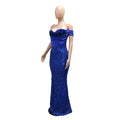 Women's Satin Layered Sequin Dresses Sexy Sparkly Party Dress Cocktail Evening Maxi Evening Bodycon Dress