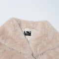 Solid Temperament Jackets For Women Lapel Long Sleeve Patchwork Buttons Designer Coats Female Fashion Style Clothes