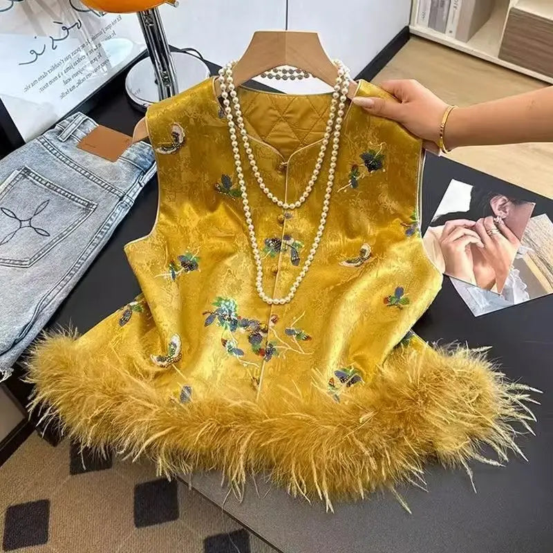 Olive Girl Red Dramatic Embroidered Jacket for Ren Faire 2026 Garden Wedding Fairycore Photoshoot Everyday Wear M-XXL XS-3XL Plus Size Dramatic Silhouette Romantic Cottagecore Garden Party Editorial Not Costume Chinese Heritage Fashion Women