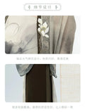 Olivegirl Original Song Dynasty Hanfu Dress Women's Clothes Chinese Spring Summer Autumn Styles Cosplay