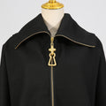 Autumn New Fashion Casual High-end Feel Jacket With TLapel Long Sleeve Korean Style Short Loose Clothes