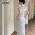 Olive Girl Black Romantic Dress for Garden Wedding 2026 Fairycore Photoshoot Everyday Wear S-L XS-3XL Plus Size Romantic Garden Party Editorial Not Costume Dress Chinese Heritage Fashion Women