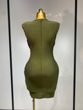 Women Sexy Sleeveless Tassel Bodycon Bandage Dress 2026 Celebrity Elegant Evening Party Luxury Birthday Cocktail Prom Dress