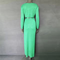 Sexy Lady Two Pieces Sets Hollow Out Crochet Knitted Suit Parti Dresses Women 2 Piece Matching Set with Midi Skirt Outfit