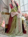 Olive Girl Red Embroidered Hanfu Dress for Ren Faire 2026 Garden Wedding Fairycore Photoshoot Everyday Wear S-L XS-3XL Plus Size Chinese Heritage Fashion Women