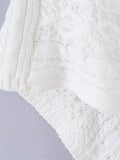 Casual Knit Women Shawls Round Neck Sleeveless Asymmetric Shawl for Vacation Street Outing Wear Fashion Summer New