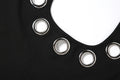 Metal Ring Hollow Decoration Dress Woman Halter Low-Neck Backless Skinny Peach Hip Midnight Sexy Fashion Mini Bodycon