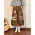 Olive Girl Brown Romantic Streetwear Fairycore 2026 Everyday Wear S-XXL XS-3XL Plus Size Romantic Cottagecore Not Costume Streetwear Chinese Heritage Fashion Women