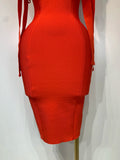 Women Sexy Backless Pearl Diamonds Crystal Bodycon Bandage Dresses Celebrity Elegant Evening Party Club Dress Vestido