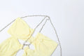 Sexy See Through Dress Women Sexy Halter Chain Backless Irregular Ruched Patchwork Vacation Birthday Party Clubwear