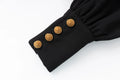 New Fashion 2026 Designer Sequin Suit Jacket Women's Patchwork Double Breasted Gold Buttons Blazer