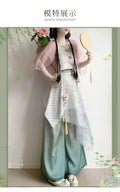 Olive Girl Hanfu Dress 2026 S-L XS-3XL Plus Size Hanfu Chinese Dress Traditional Chinese Clothing Chinese Heritage Fashion Women