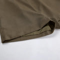 Retro Khaki Shorts Set for Womenstand Collar Sleeveless Cape Vest High Waist Shorts Office Two Piece Sets Female