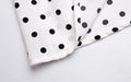 Polka Dot Hanging Neck Long Dress Women Elegant Strapless Sexy Lace-up Sleeveless Backless Fashion Club Party Dresses