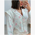 Floral Print Blazer Women's Skirt Set Elegant Cropped Jacket Mini Skirt Two Piece Set Spring Business 2026 Casual Outfit New