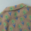 Fleece Printing Sweatshirt Women's Half-Zip Sweatshirt Fleece Loose Turtleneck pullover Female Winter Leisure Sweatshirt