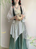Olive Girl Green Hanfu Dress Everyday Wear 2026 S-L XS-3XL Plus Size Not Costume Hanfu Chinese Dress Traditional Chinese Clothing Chinese Heritage Fashion Women