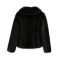 Chic Ins Blogger Brand Fashion Fake Fox Fur Jacket Coat Women 2026 Winter Luxury Design Big Collar Fur Coats Cool Girls Overcoat