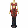 Vestidos De Fiesta Latest Design Sexy Prom Dress 2026 Luxury With Crystal Elegant Evening Party Dresses for Women