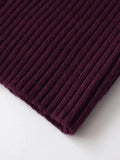 Solid Minimalist Basics Vest for Women Lapel Sleeveless Patchwork Double Zipper Slim Casual Knitted Tank Top Female