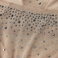 Sexy Rhinestone Jumpsuit Luxury for Women Long Sleeve Sheer Mesh Patchwork Skinny Night Birthday Party Club Romper Overalls