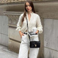 Women Fashion Cardigan Spring Autumn Solid Lace-Up Single-Button Sweaters Chic Casual Commuter New 2026 Female Jumpers