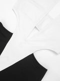 Sexy Halter Jumpsuit Women Summer V-Neck Backless Patchwork Peach-Shaped Butt Elastic Tight Birthday Party Overalls