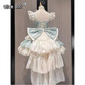 Olive Girl Romantic Lolita Dress for Ren Faire 2026 Fairycore Photoshoot S-XL XS-3XL Plus Size Romantic Cottagecore Garden Party Editorial Not Costume Lolita Dress Chinese Heritage Fashion Women