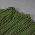 Elegant Pleated Mesh Shawl Maxi Dress Chic Long Sleeve Slim Fit Dresses 2026 Spring New O-Neck Party Prom Gowns Chic