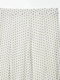 Solid Spliced Print Two Piece Set Female Turtleneck Long Sleeve Top French Commute Women's Skirt Sets Fashion New