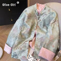 Olive Girl Red Embroidered Embroidered Jacket for Ren Faire 2026 Garden Wedding Fairycore Photoshoot Everyday Wear M-3XL XS-3XL Plus Size Hand Embroidered Dramatic Silhouette Romantic Garden Party Editorial Not Costume Chinese Heritage Fashion Women