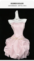 Olive Girl Pink Romantic Dress for Garden Wedding 2026 Fairycore Photoshoot Everyday Wear XS-XXXL XS-3XL Plus Size Romantic Garden Party Editorial Not Costume Dress Chinese Heritage Fashion Women